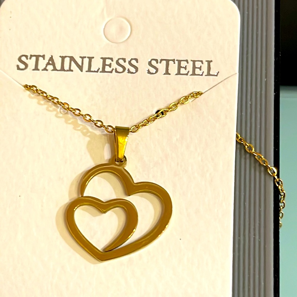NWT-Heart Shaped Necklaces for Ladies